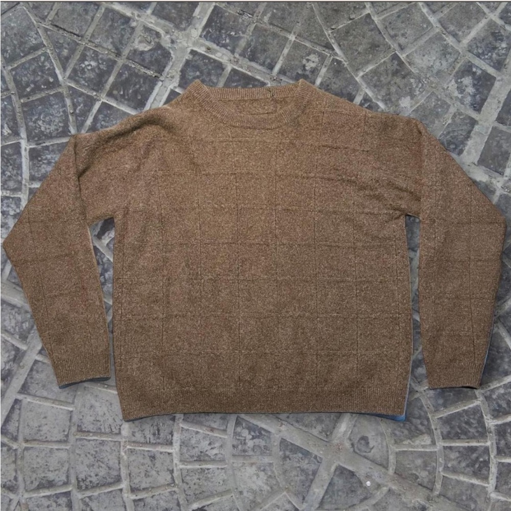 100% cashmere brown sweater